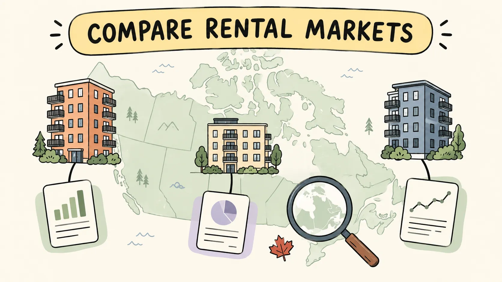 How to Compare Canadian Rental Markets Without Mixing Up the Data